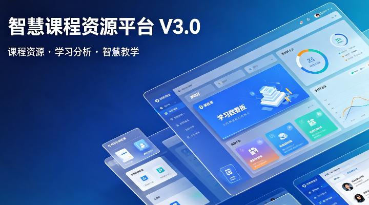智慧课程资源平台 V3.0